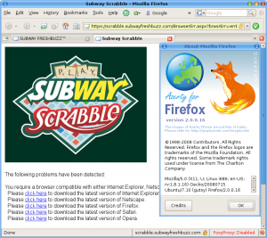 Subway Doesn't Like Linux