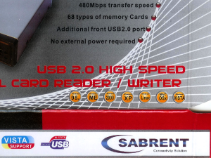 Sabrent Cardreader Package