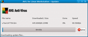 AVG for Linux Update