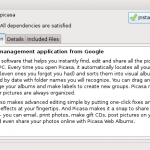 Installing Picasa