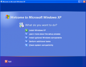 Windows XP Installer