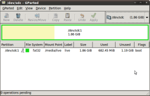 Gparted USB Drive