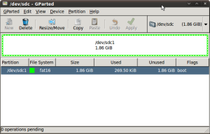 USB Formatted to FAT16