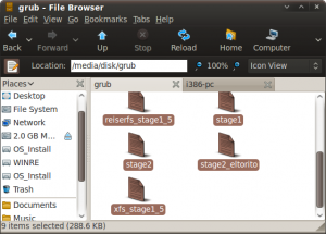 USB grub Folder