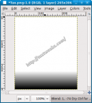 GIMP with Layer Mask shown