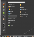 Mint 13 Cinnamon Sound & Video Menu