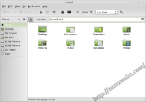 Mint 14 File Manager