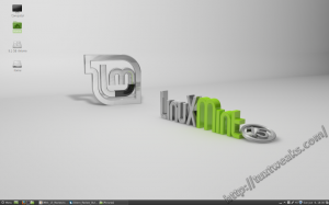 Linux Mint 15 Desktop